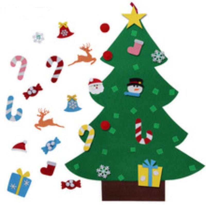DIY Felt Christmas Tree Set - Cake Pops Parties