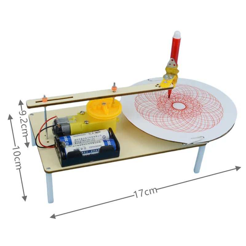 DIY Wooden Electric Plotter Robot Kit - Cake Pops Parties