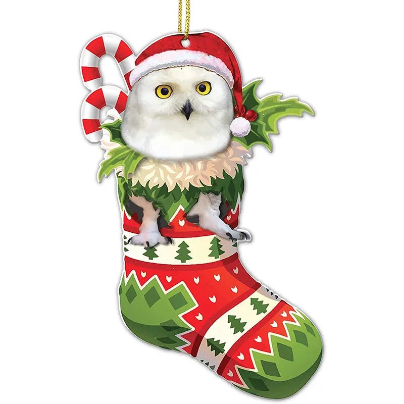 Dog Pendant Christmas Stockings - Cake Pops Parties