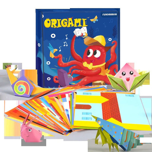 Educational Cartoon Animal Origami Craft Book for Kids - Cake Pops Parties
