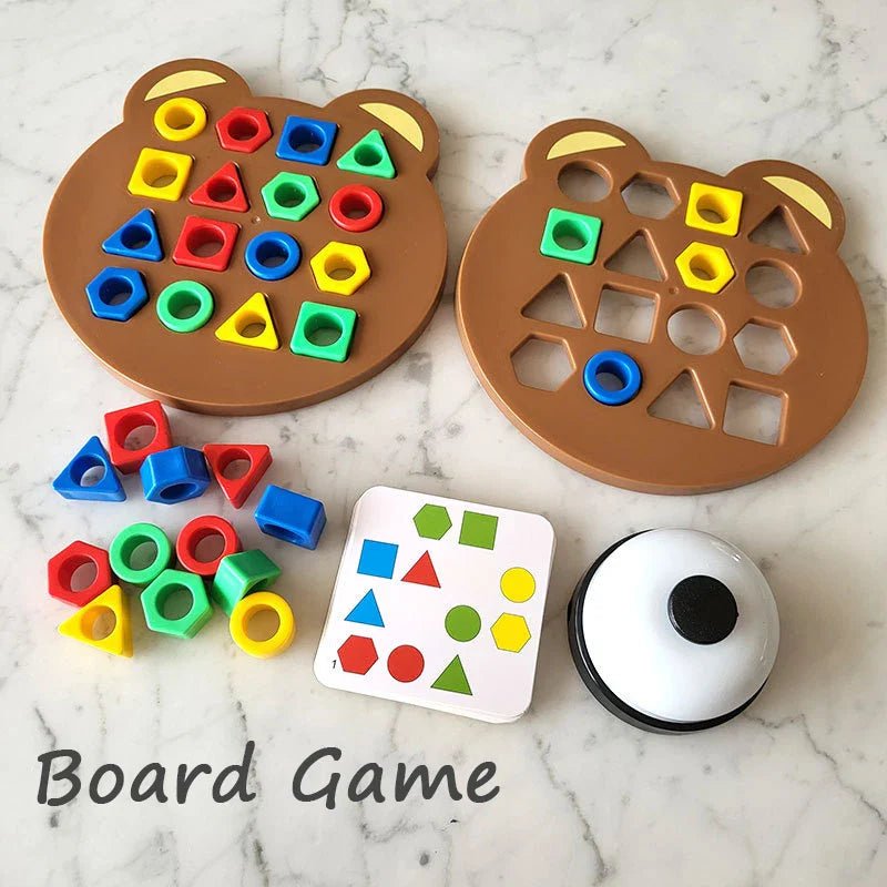 Educational Color & Shape Matching Puzzle Toys - Cake Pops Parties
