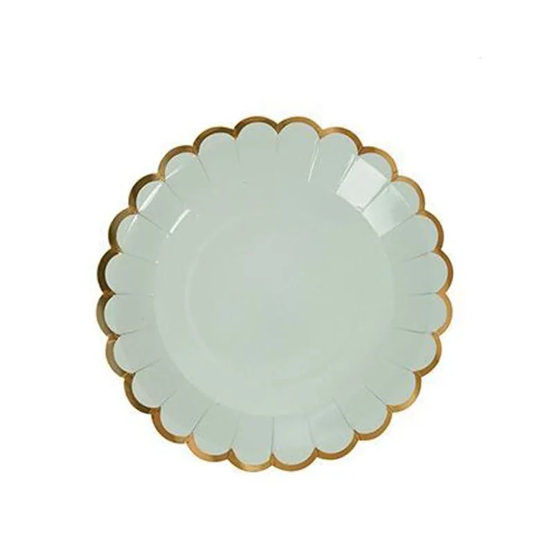 Elegant Lace Disposable Plates - Cake Pops Parties