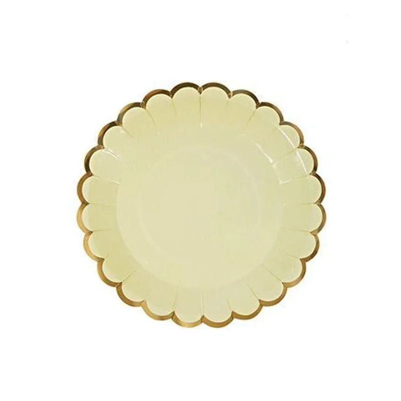 Elegant Lace Disposable Plates - Cake Pops Parties