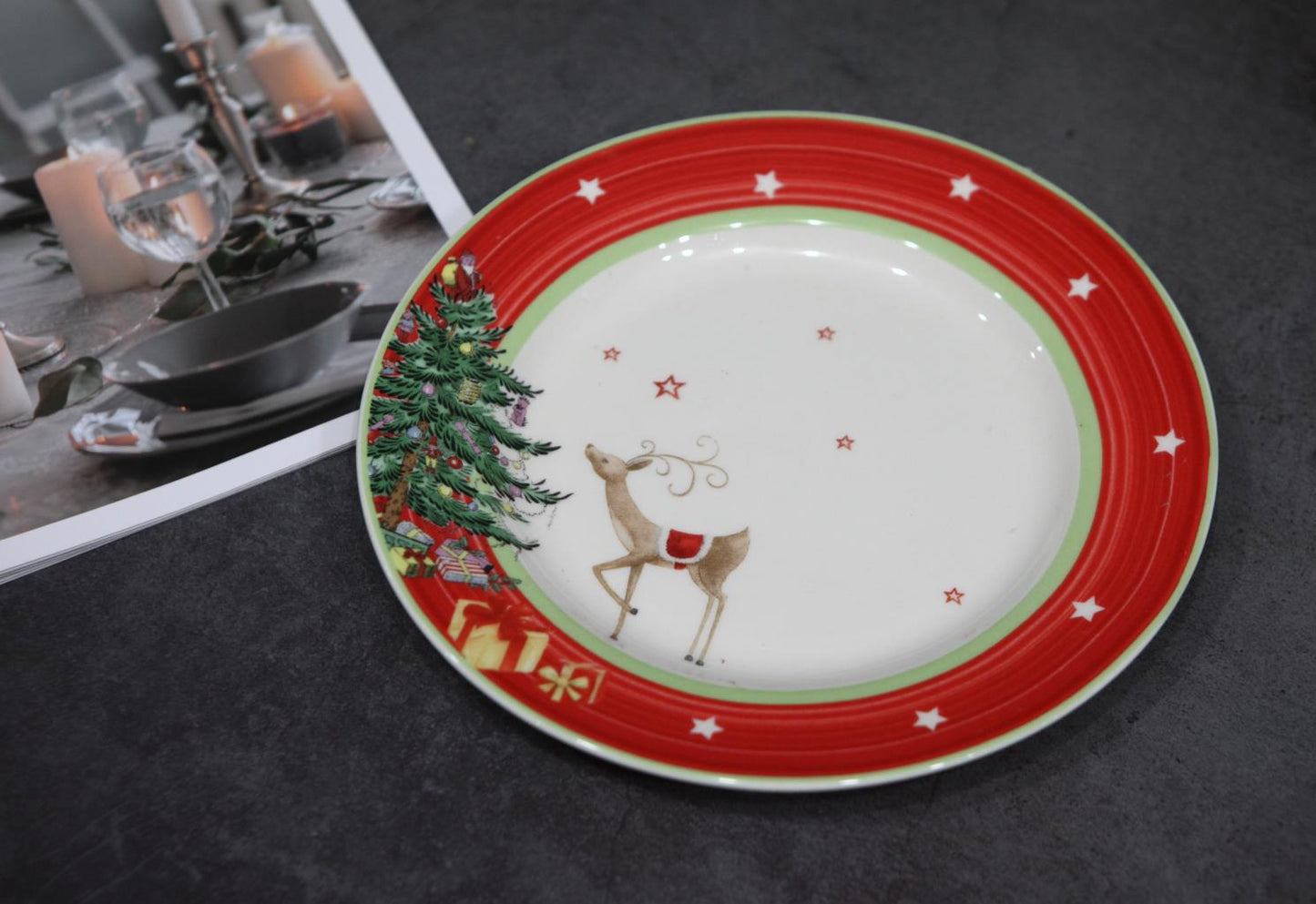 European Christmas Tree Tableware Set - Cake Pops Parties