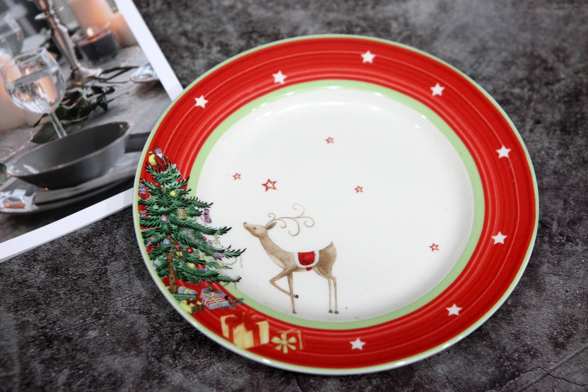 European Christmas Tree Tableware Set - Cake Pops Parties