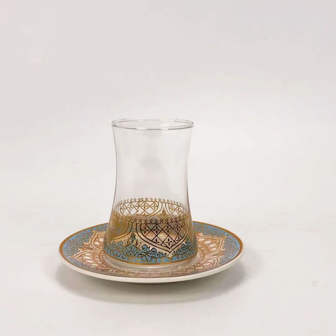 Exotic Turkish Glass Coffee Set - Cake Pops Parties