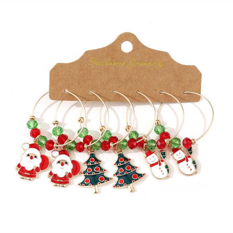 Festive Christmas Earrings Set - Cake Pops Parties