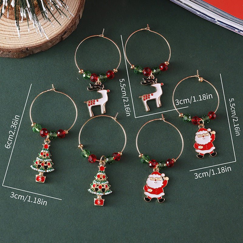 Festive Christmas Earrings Set - Cake Pops Parties