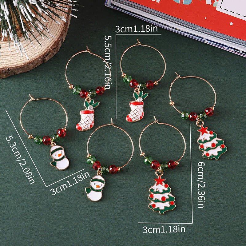 Festive Christmas Earrings Set - Cake Pops Parties