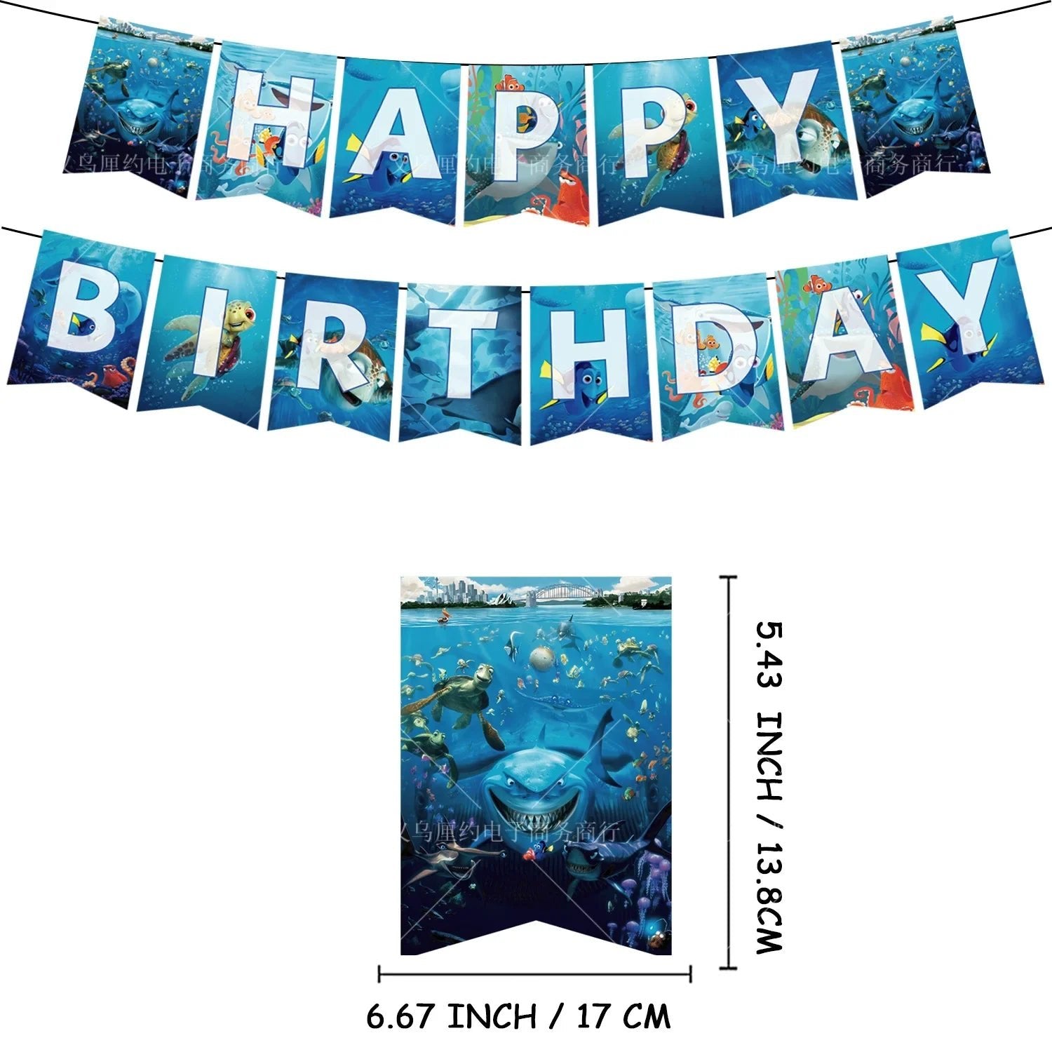 Finding Nemo Birthday Party Kit - Cake Pops Parties