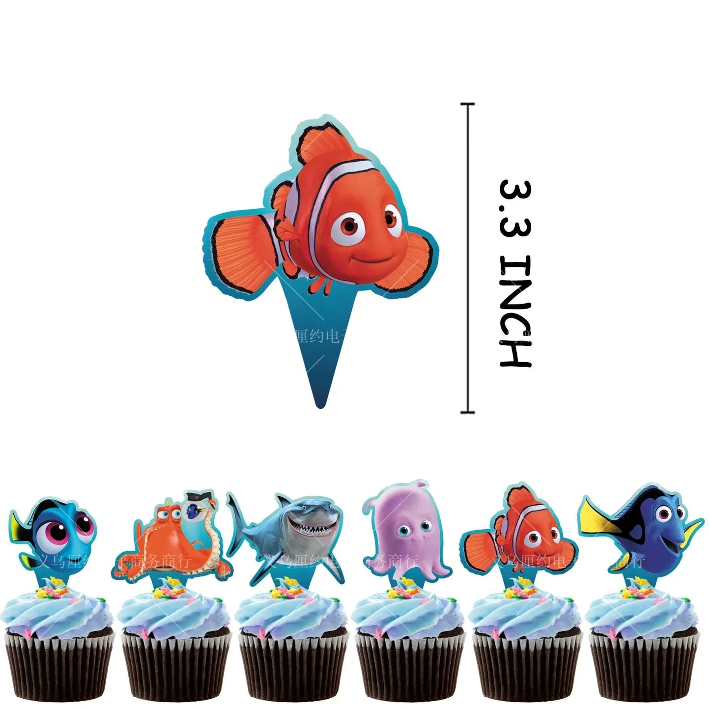 Finding Nemo Birthday Party Kit - Cake Pops Parties