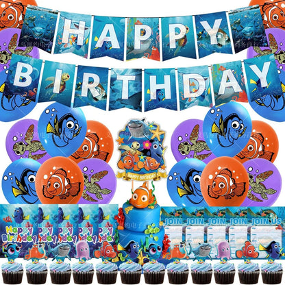 Finding Nemo Party Decor Kit - Cake Pops Parties