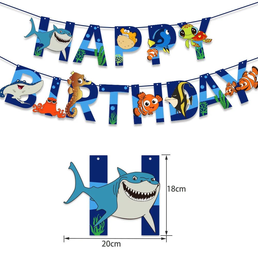 Finding Nemo Party Decor Kit - Cake Pops Parties