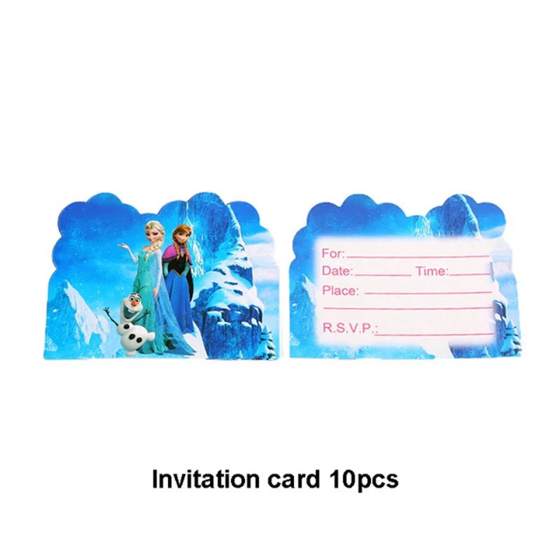Frozen Princess Party Decorations Set - Cake Pops Parties