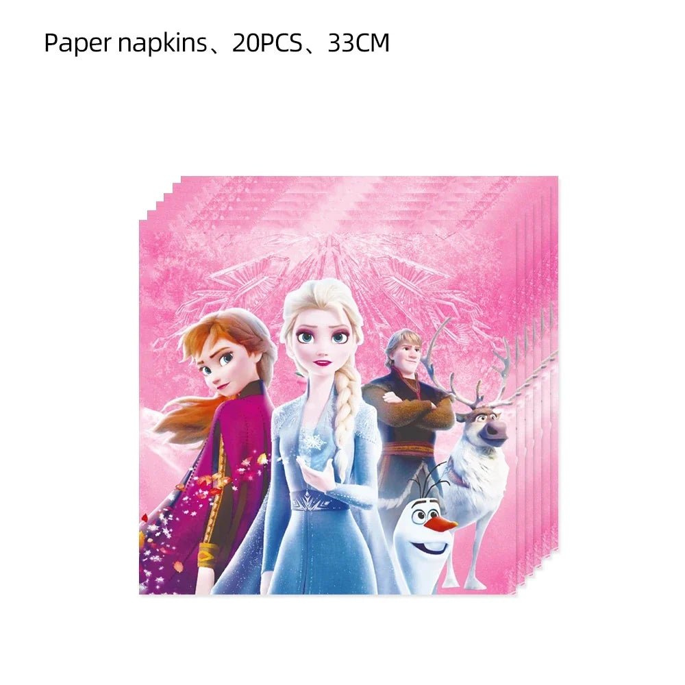 Frozen Theme Party Supplies - Elsa and Anna Decoration - Cake Pops Parties