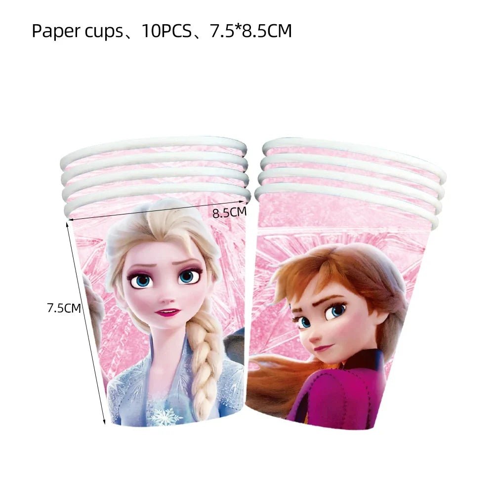Frozen Theme Party Supplies - Elsa and Anna Decoration - Cake Pops Parties