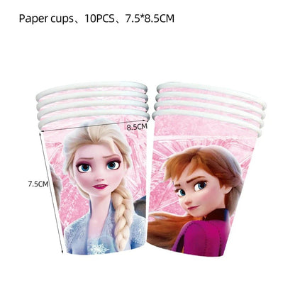 Frozen Theme Party Supplies - Elsa and Anna Decoration - Cake Pops Parties