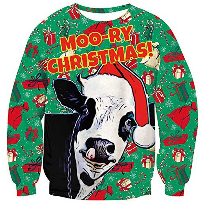 Funny 3D Christmas Sweater - Cake Pops Parties