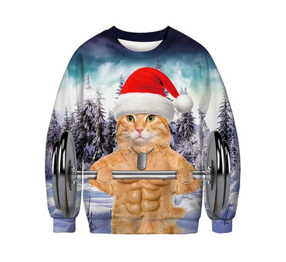 Funny 3D Christmas Sweater - Cake Pops Parties