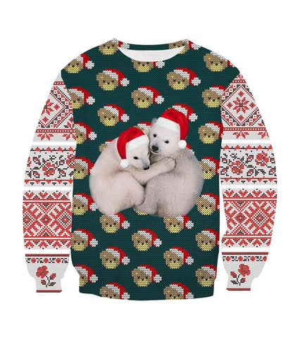 Funny 3D Christmas Sweater - Cake Pops Parties