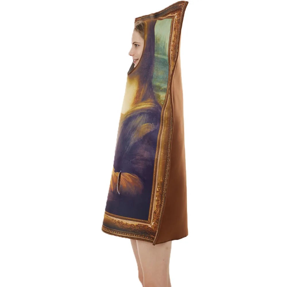 Funny Mona Lisa Costume - Cake Pops Parties
