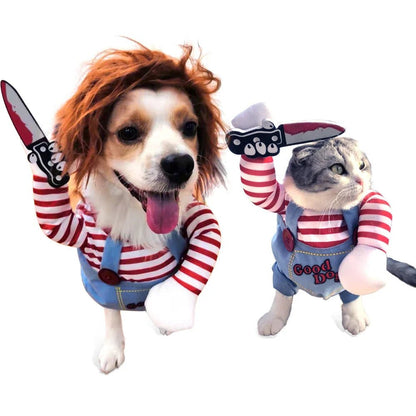 Funny Pet Dog Halloween Costume Set - Cake Pops Parties
