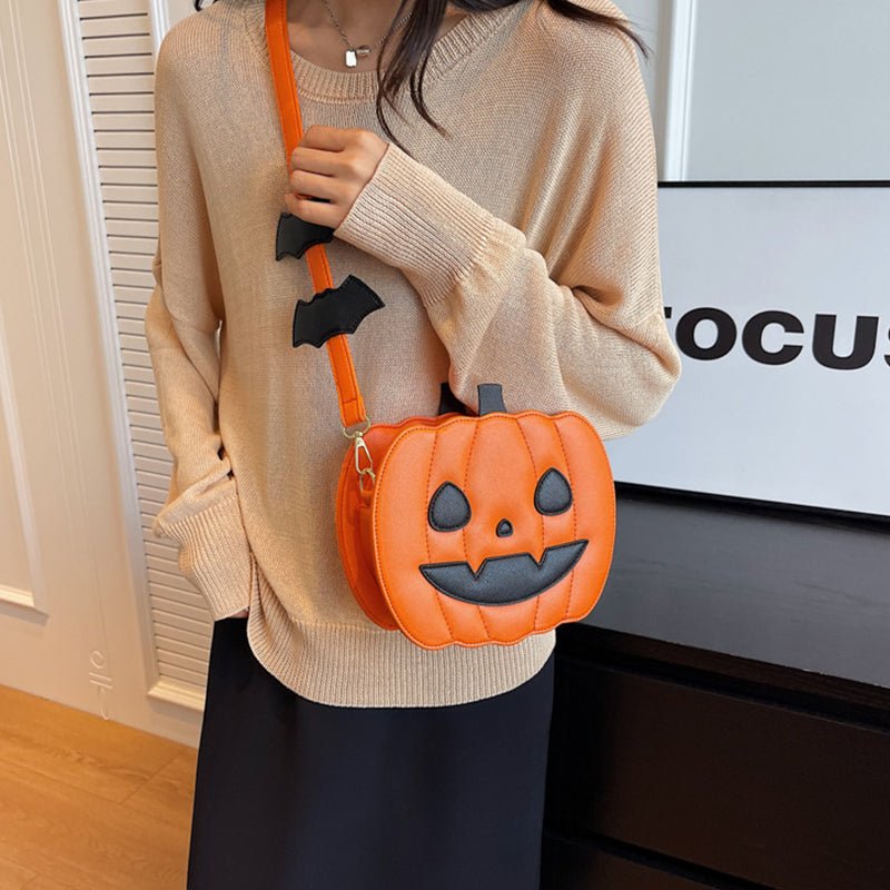 Funny Pumpkin Cartoon Shoulder Bag - Cake Pops Parties