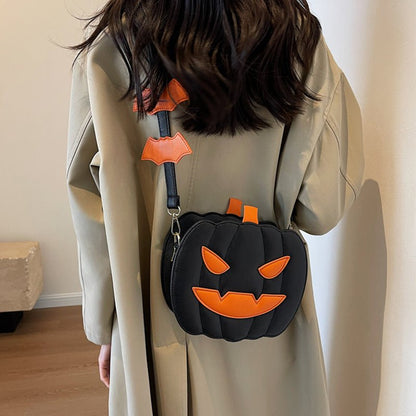 Funny Pumpkin Cartoon Shoulder Bag - Cake Pops Parties