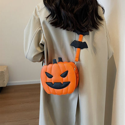 Funny Pumpkin Cartoon Shoulder Bag - Cake Pops Parties