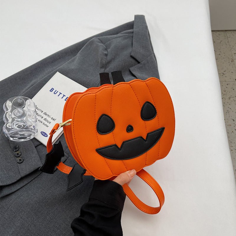 Funny Pumpkin Cartoon Shoulder Bag - Cake Pops Parties