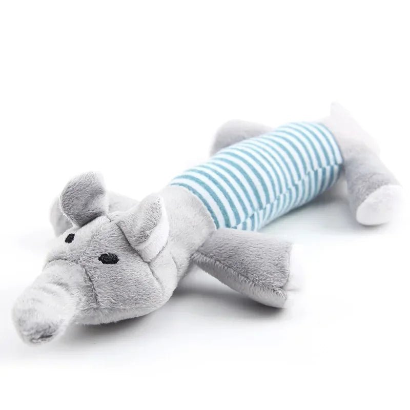Funny Squeak Plush Dog Toy - Durable & Cute - Cake Pops Parties