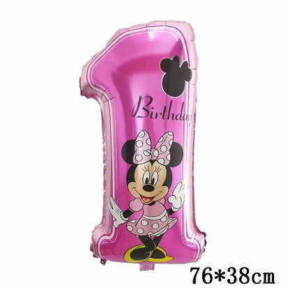 Giant Mickey Minnie Mouse Foil Balloons - Cake Pops Parties