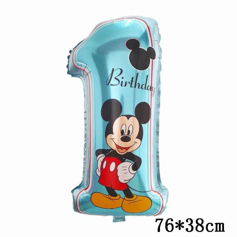 Giant Mickey Minnie Mouse Foil Balloons - Cake Pops Parties