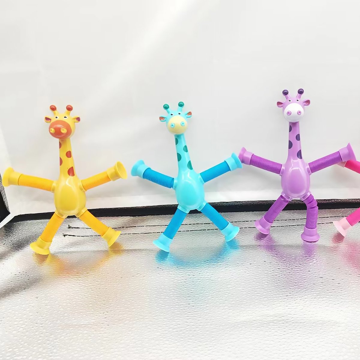 Giraffe Tubes Sensory Toy - Stress Relief & Fun - Cake Pops Parties