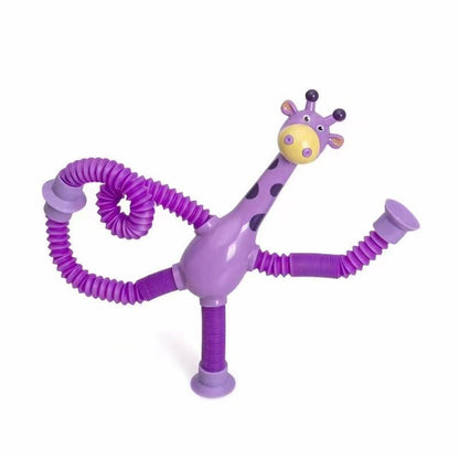 Giraffe Tubes Sensory Toy - Stress Relief & Fun - Cake Pops Parties