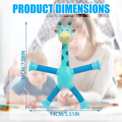 Giraffe Tubes Sensory Toy - Stress Relief & Fun - Cake Pops Parties