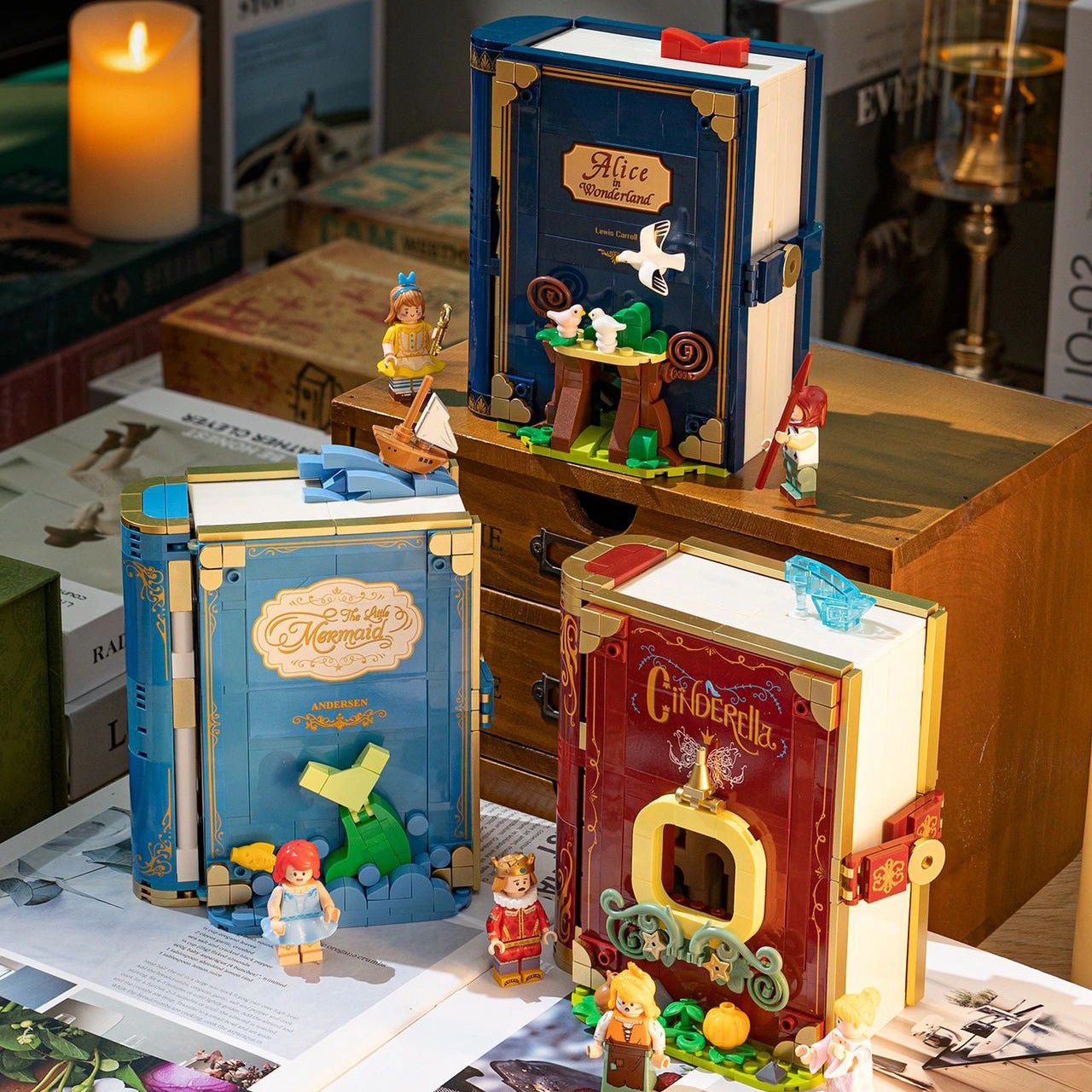 Girls' 3D Building Books & Ornaments - Cake Pops Parties