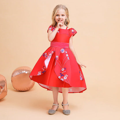 Girls' Christmas Princess Dress - Cake Pops Parties
