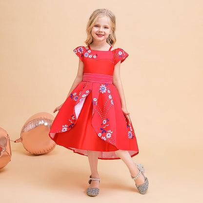 Girls' Christmas Princess Dress - Cake Pops Parties
