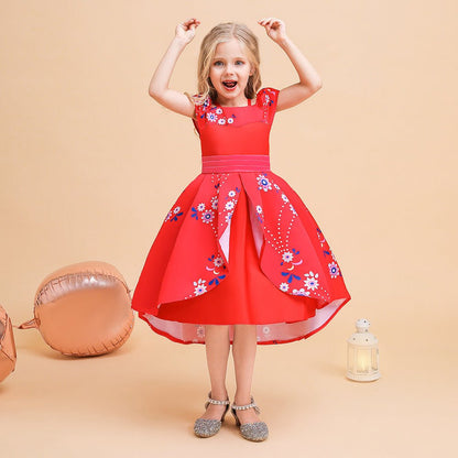 Girls' Christmas Princess Dress - Cake Pops Parties