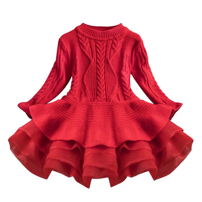 Girls Reindeer Christmas Dress - Cake Pops Parties