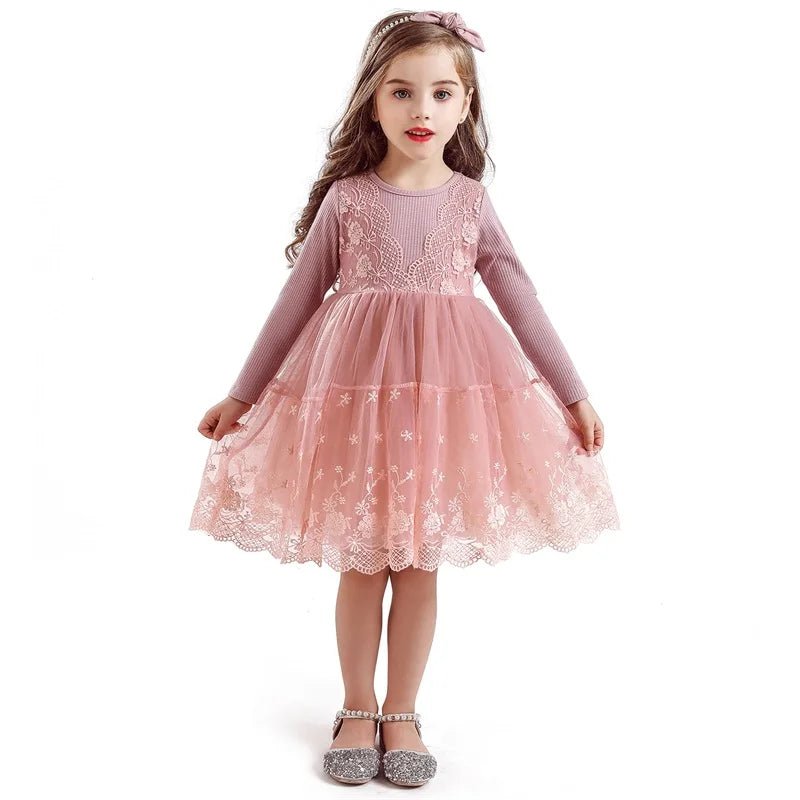 Girls Reindeer Christmas Dress - Cake Pops Parties