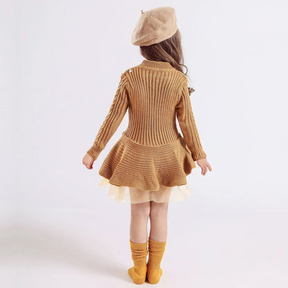 Girls Reindeer Christmas Dress - Cake Pops Parties