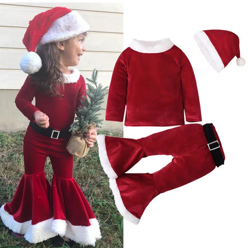 Girls Santa Claus Costume Set - Cake Pops Parties