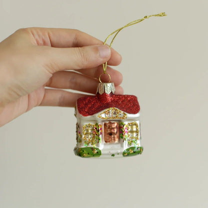 Glass Christmas Ornaments - Cake Pops Parties