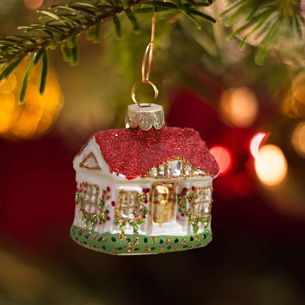 Glass Christmas Ornaments - Cake Pops Parties