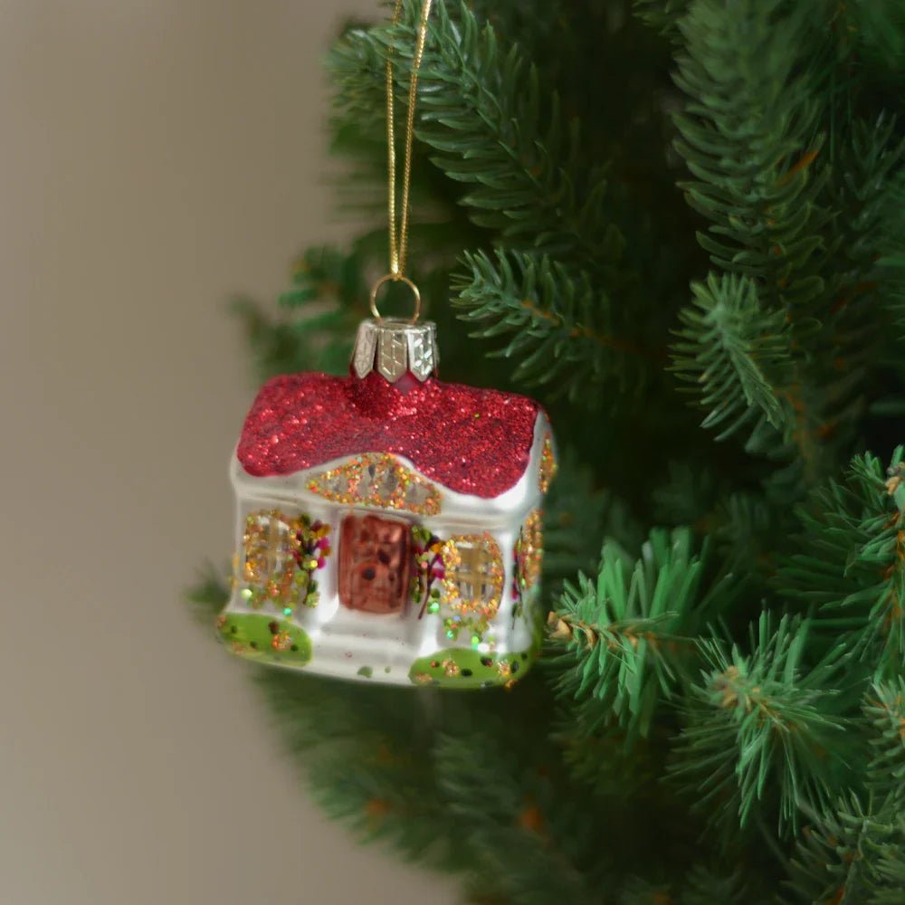 Glass Christmas Ornaments - Cake Pops Parties
