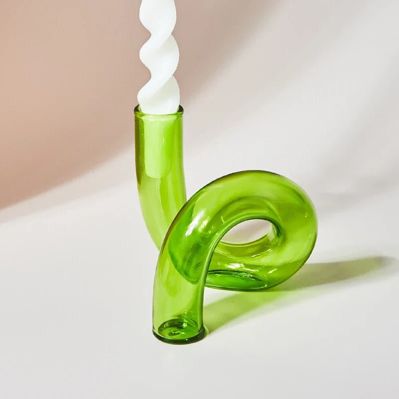 Glass Vases Clear Flower Vase Candle Holders Wedding Centerpieces Home Decoration Table Centerpieces Candlestick Holder - Cake Pops Parties