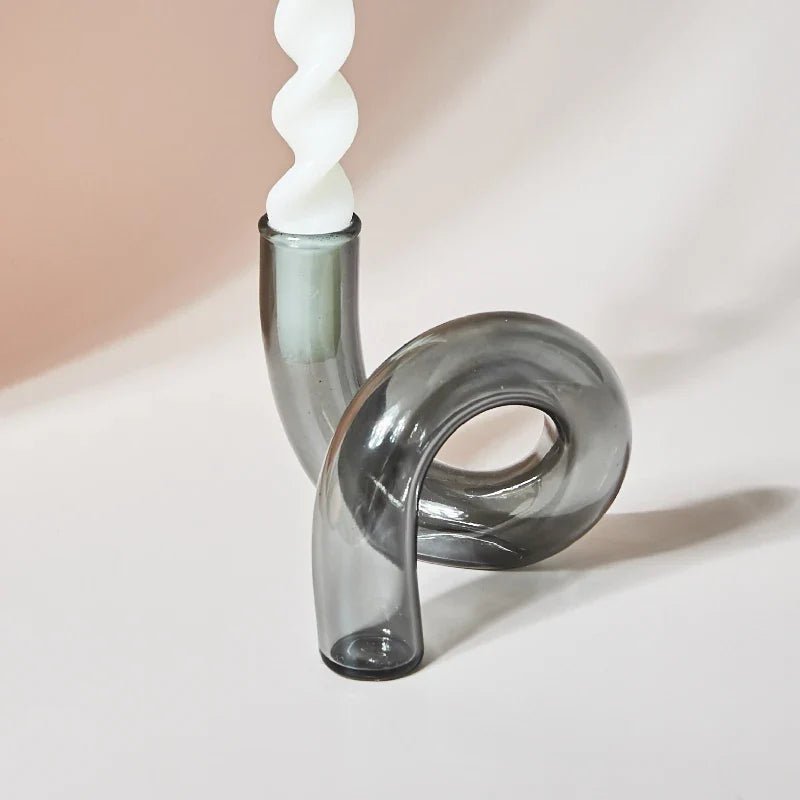 Glass Vases Clear Flower Vase Candle Holders Wedding Centerpieces Home Decoration Table Centerpieces Candlestick Holder - Cake Pops Parties