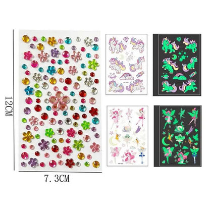 Glitter Tattoo Kit - 540 Stencils - Cake Pops Parties